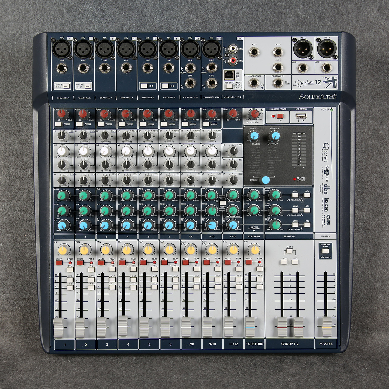 Soundcraft Signature 12 MTK USB Interface Mixer 2nd Hand | Rich