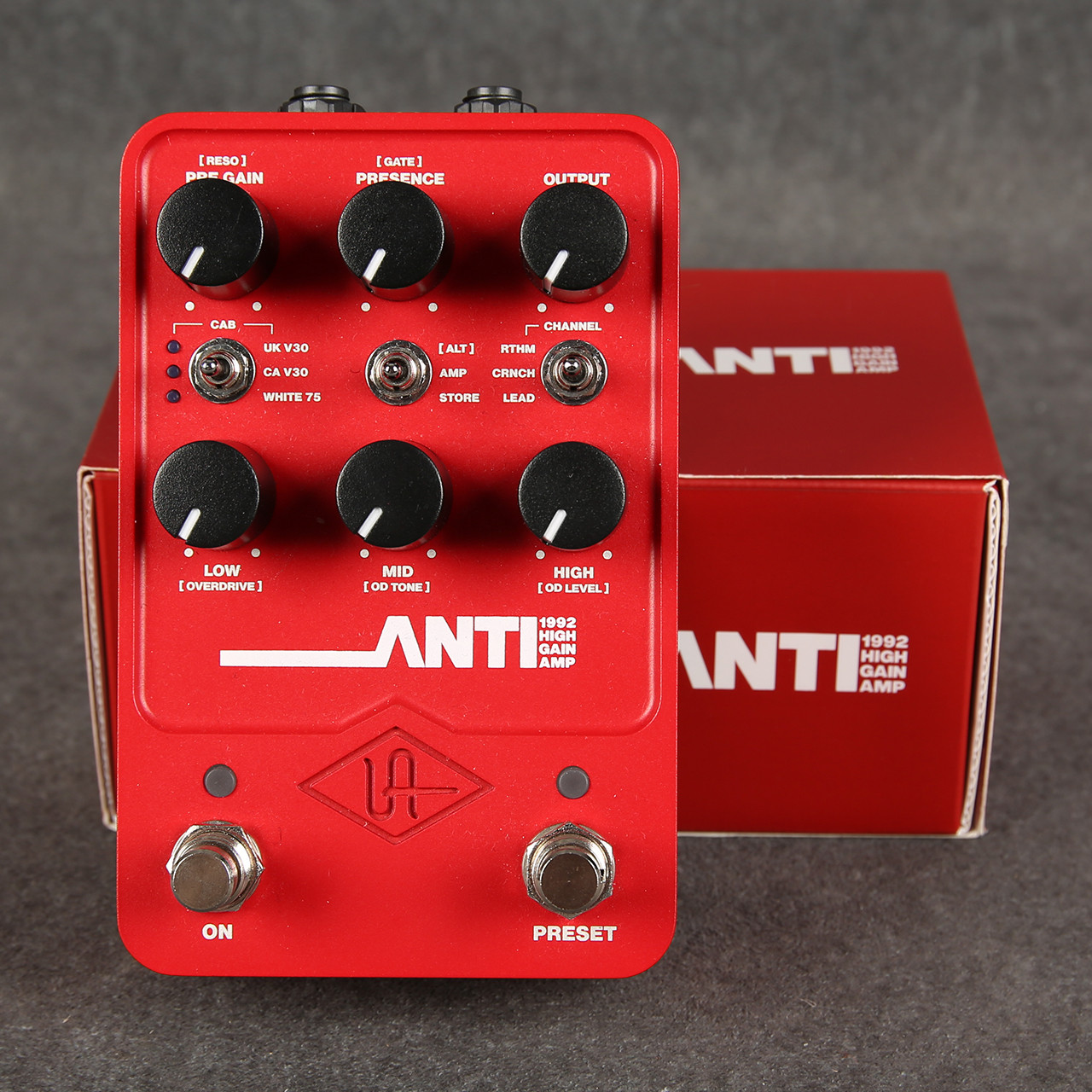 UA UAFX ANTI 1992 High Gain Amp Emulator Pedal - Premier Guitar