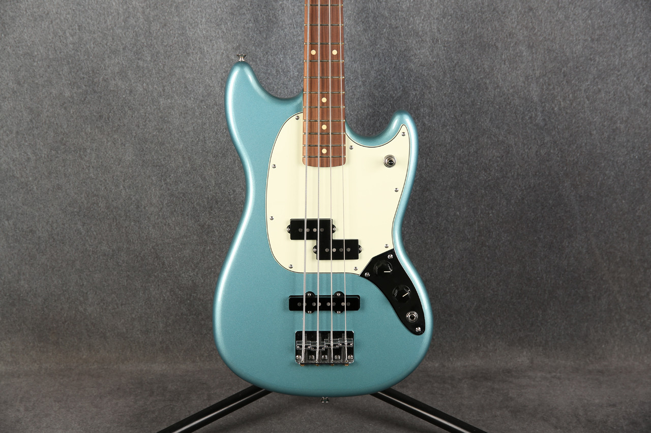 Fender Limited Edition Player Mustang Bass PJ Tidepool Ex Demo