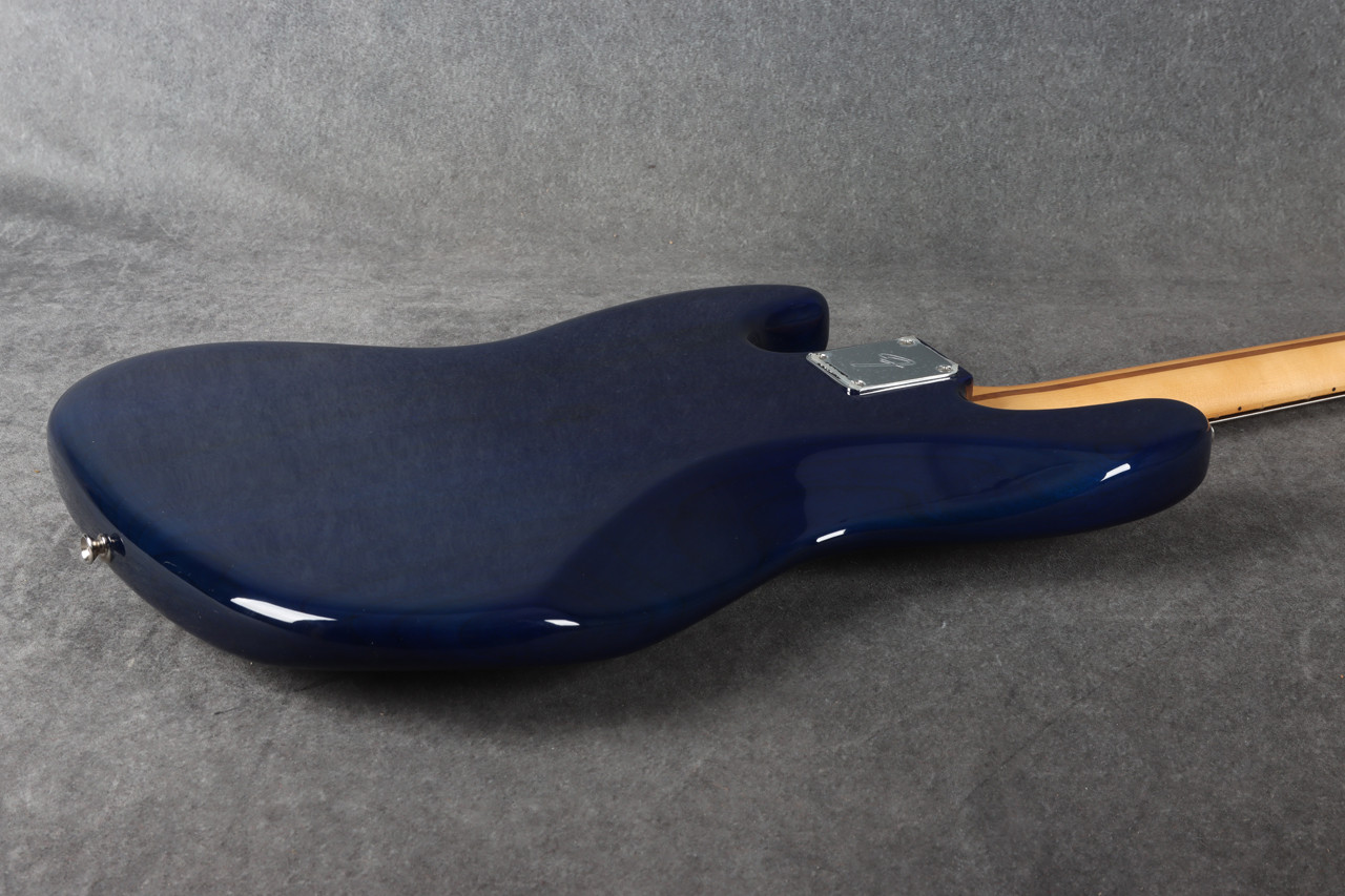 Fender Limited Edition Player II Jazz Bass Plus Top Blue Burst Ex
