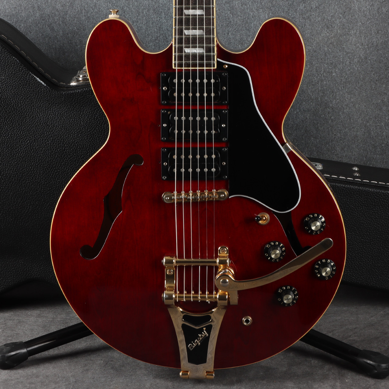 Epiphone Riviera P93 Modified Cherry 2nd Hand | Rich Tone Music