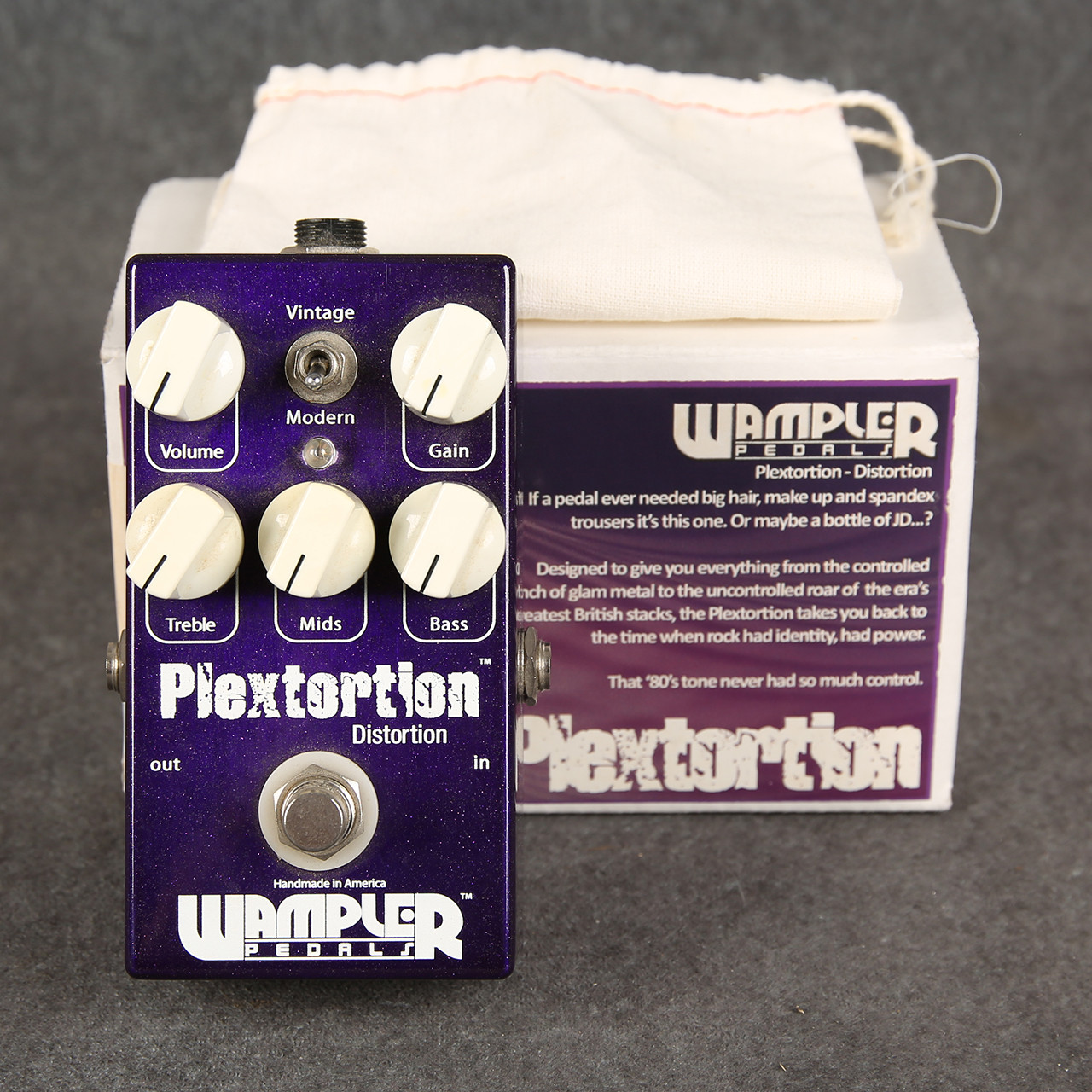 ギター Wampler Plexortion Distortion Wampler Plextortion Overdrive Pedal | Sweetwater