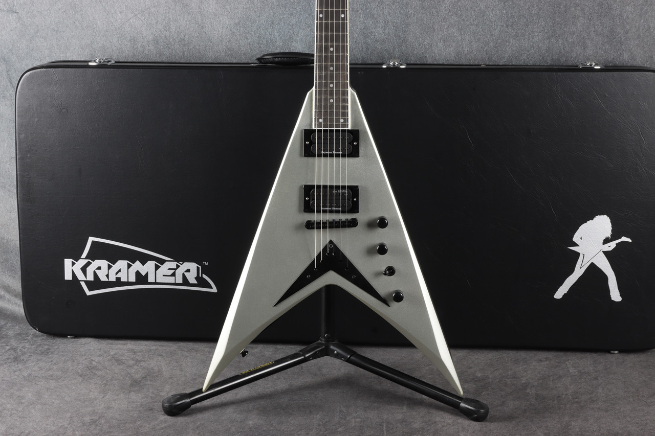 Kramer Dave Mustaine Vanguard Silver Metallic 2nd Hand | Rich Tone