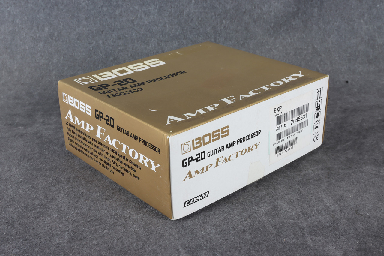 レア!☆BOSS GP-20 Guitar Amp Processor AMP FACTORY【現状品】 GP-20