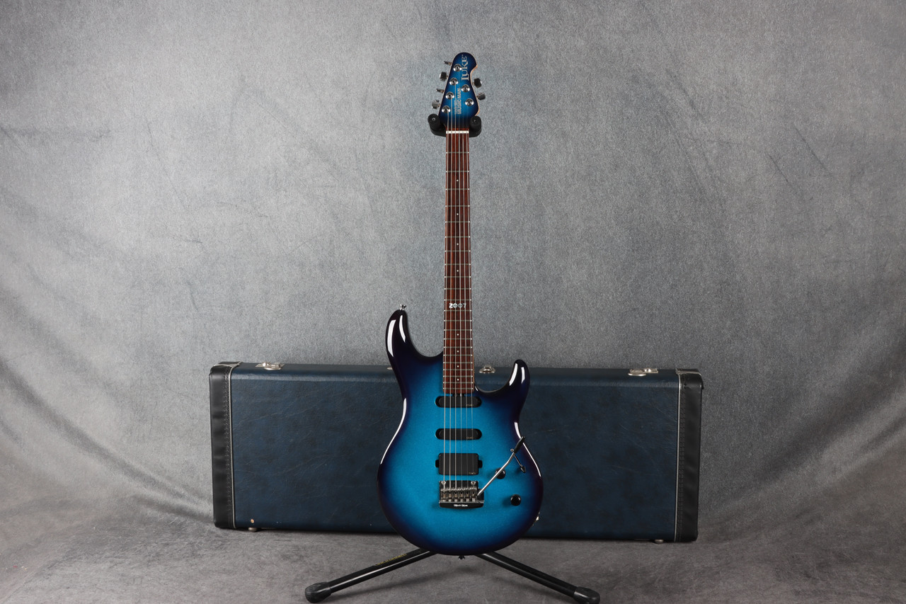 Music Man Luke II Limited Edition 2007 Blue Sparkle 2nd Hand