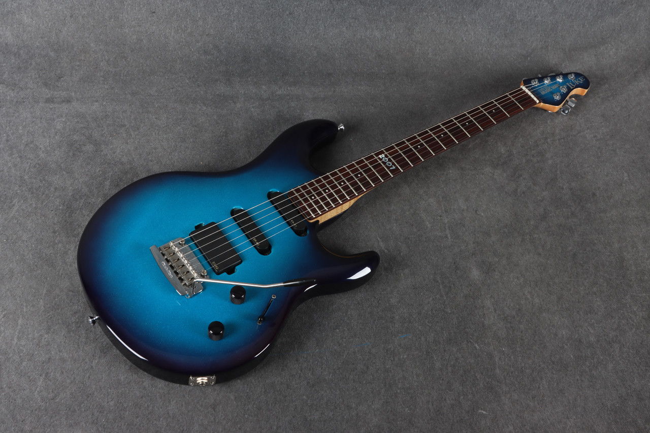Music Man Luke II Limited Edition 2007 Blue Sparkle 2nd Hand
