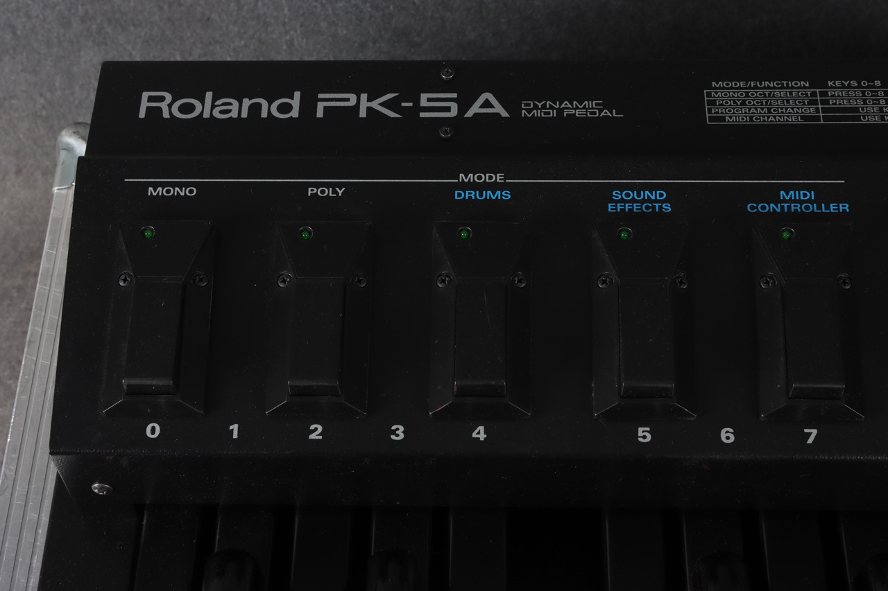 Roland PK5 Dynamic Midi Pedals 2nd Hand | Rich Tone Music