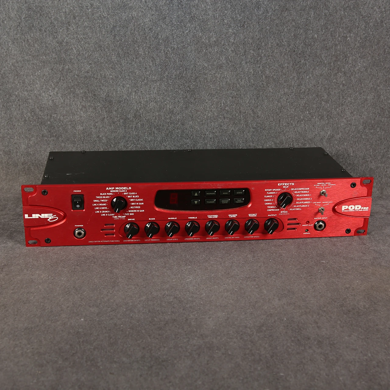 Line 6 POD Pro Rackmount Multi-Effect & Amp Modeler 2nd Hand | Rich ...