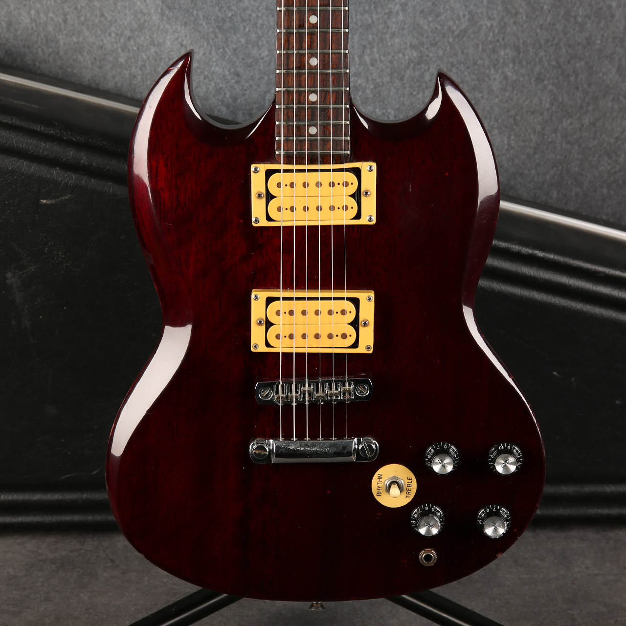 Hondo Deluxe Series 734 Electric Guitar Cherry 2nd Hand | Rich