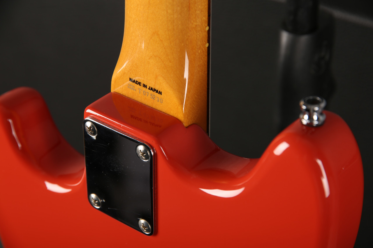 Fender Mustang Bass Made in Japan Fiesta Red 2nd Hand | Rich Tone