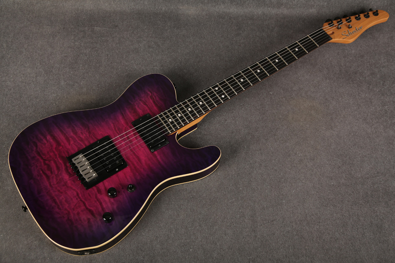 Schecter PT Pro Trans Purple Burst 2nd Hand | Rich Tone Music