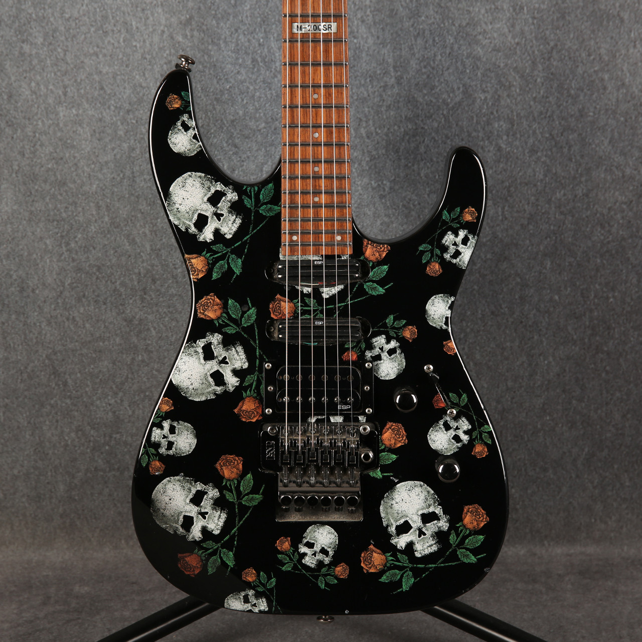 ESP LTD M200SR Limited Edition Skulls and Roses 2nd Hand | Rich