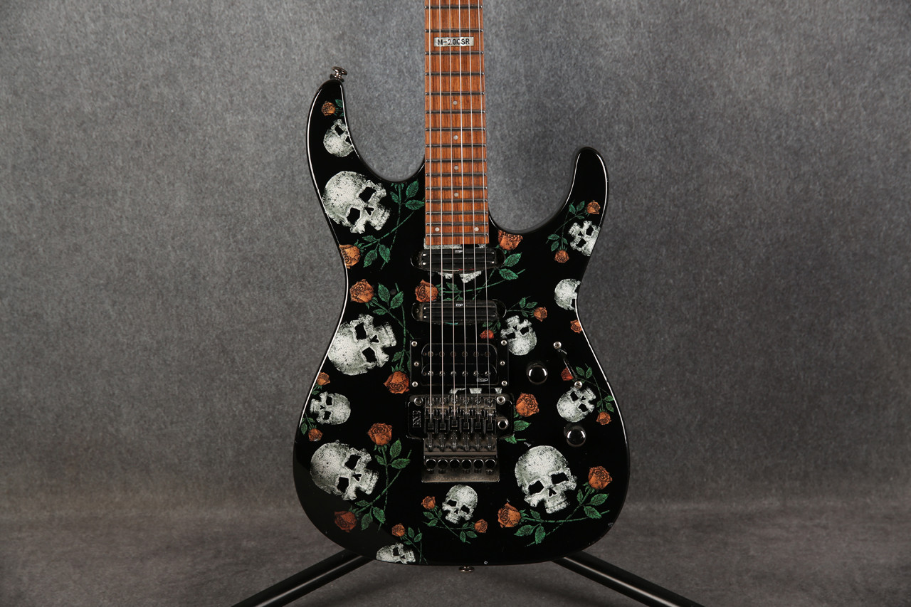 ESP LTD M200SR Limited Edition Skulls and Roses 2nd Hand | Rich