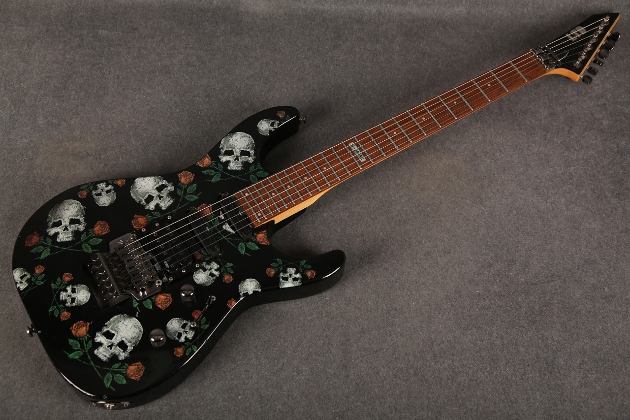 ESP LTD M200SR Limited Edition Skulls and Roses 2nd Hand | Rich