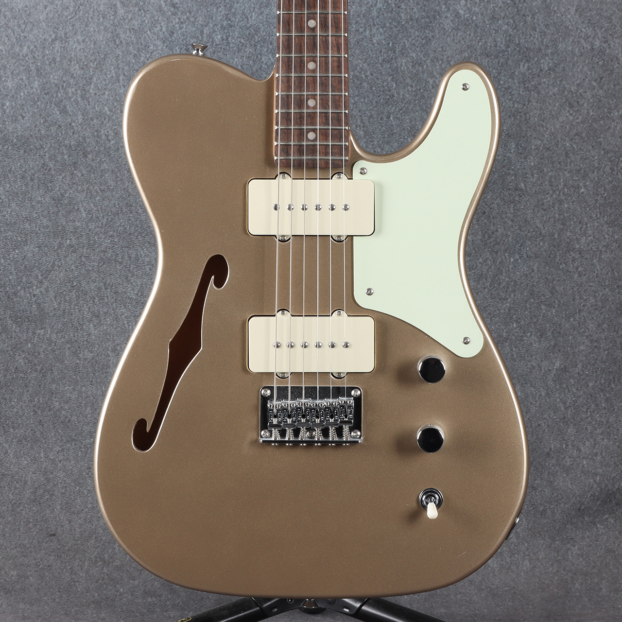 Squier Paranormal Cabronita Telecaster Thinline Shoreline Gold 2nd