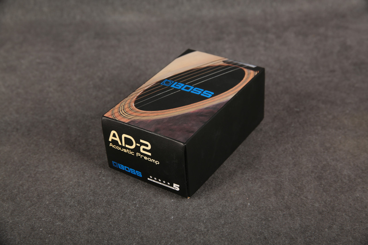 AD-2 BOSS Acoustic Preamp 中古完動美品 アコースティックギター用