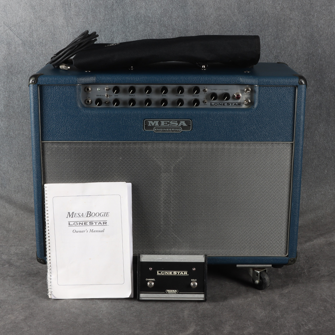 Mesa Boogie Lone Star 4×10 Combo Mesa Boogie Lonestar Combo Amp Blue 2nd Hand | Rich Tone Music