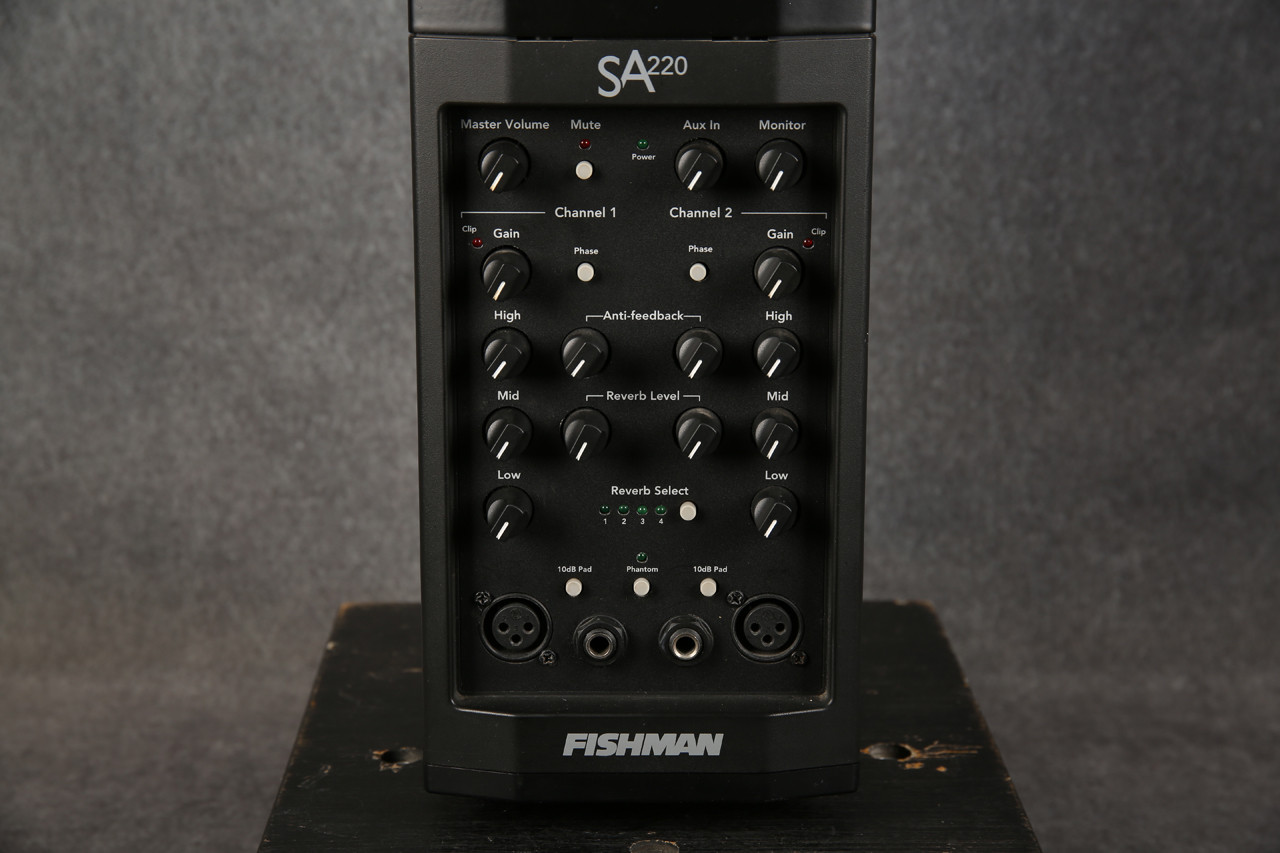FISHMAN SoloAmp ポータブルPAシステムFishman SA220 SoloAmp FISHMAN SoloAmp ポータブルPAシステムFishman SA220 SoloAmp