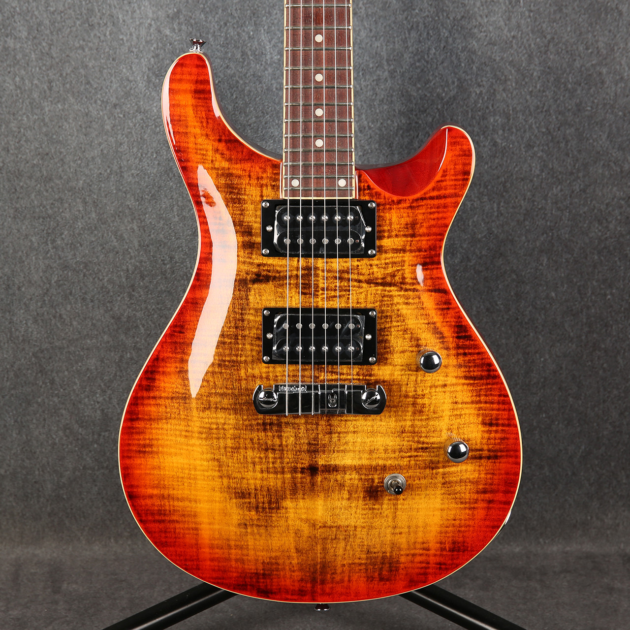 Harley Benton Deluxe Series CST-24T Paradise Amber Flame 2nd Hand