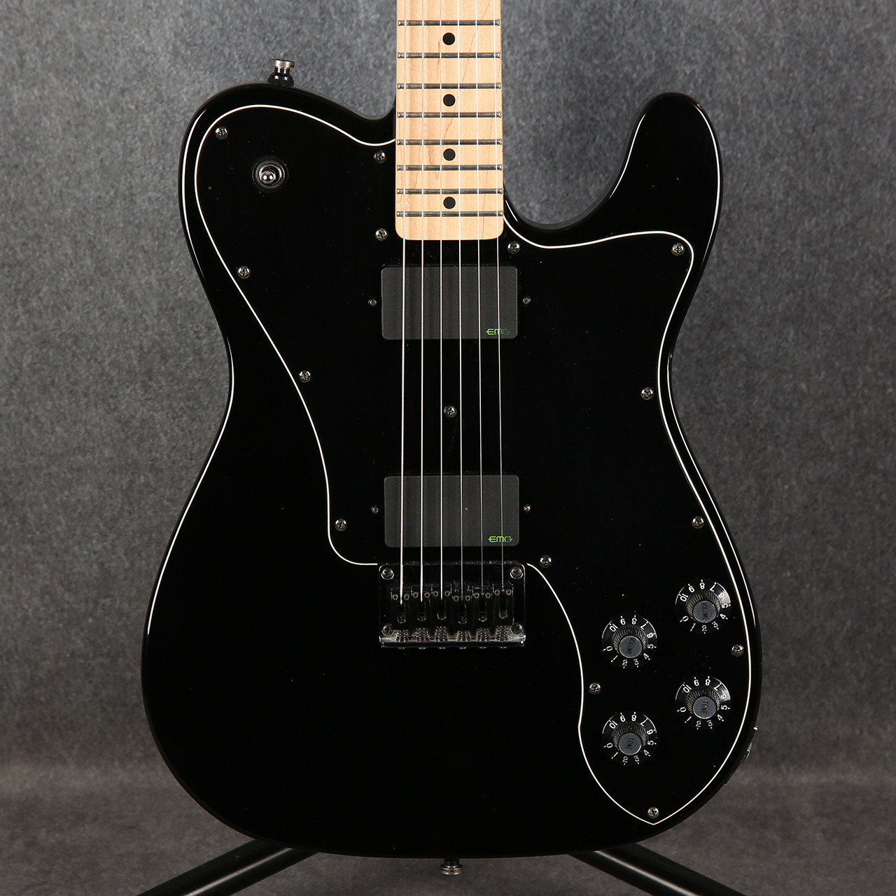 Squier Affinity Telecaster Deluxe EMG Pickups Black 2nd Hand