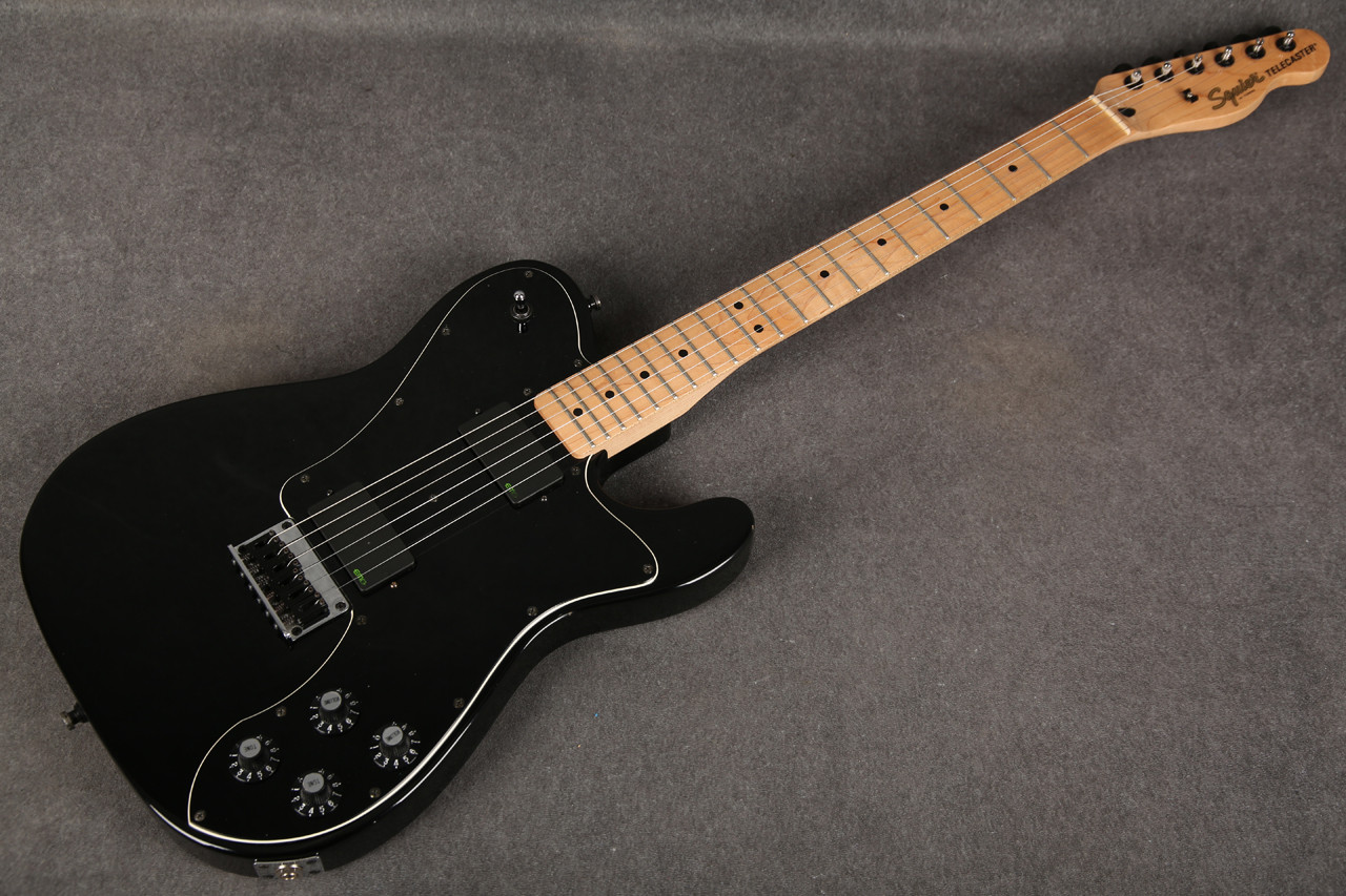 Squier Affinity Telecaster Deluxe EMG Pickups Black 2nd Hand