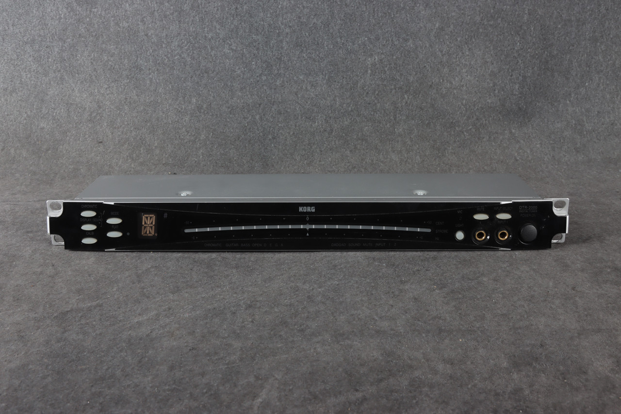 Korg DTR-2000 Rack Tuner 2nd Hand | Rich Tone Music