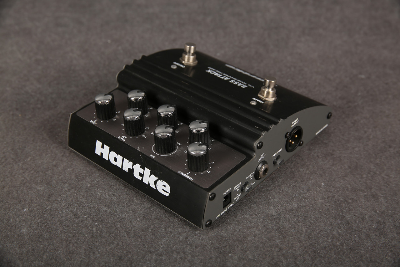 Hartke Bass Attack VXL Tone Shaper Pre Amp 2nd Hand | Rich Tone Music