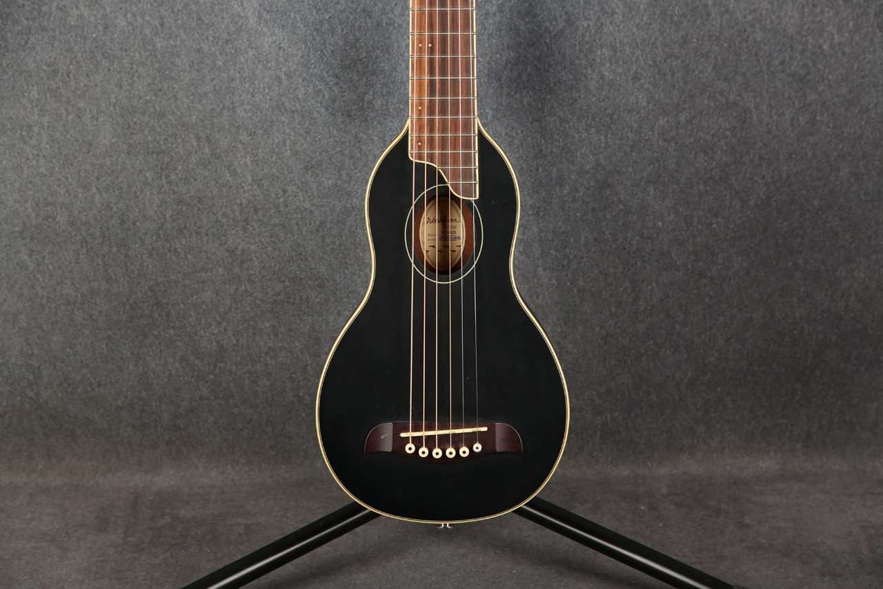 Washburn Rover RO10B Travel Guitar Black 2nd Hand | Rich Tone Music