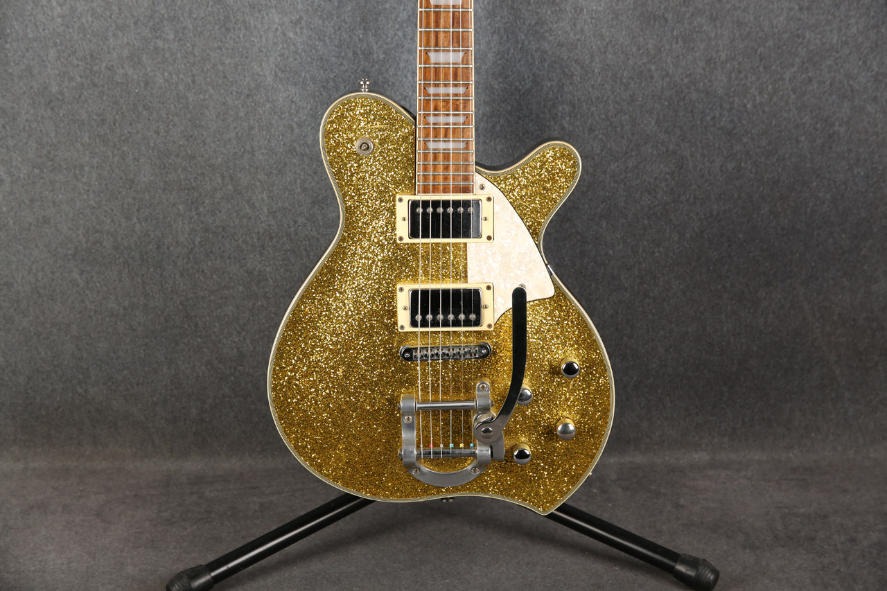 Aria Pro II M Series M650T Gold Sparkle 2nd Hand | Rich Tone Music
