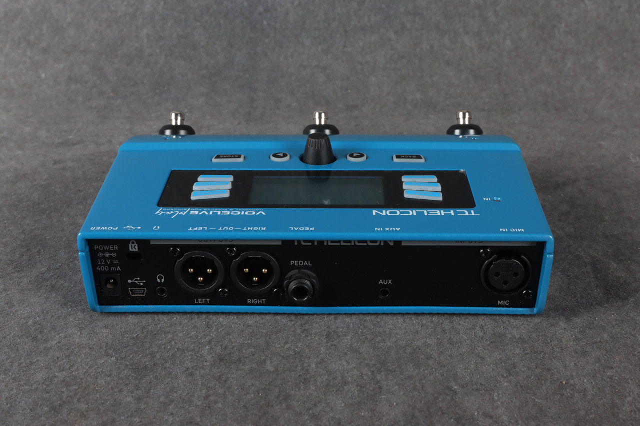 【ぴよ】TC-HELICON VOICELIVE play TC Helicon VoiceLive Play Vocal Processor Pedal - Andertons Music Co.