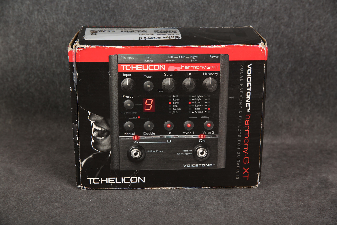 TC Helicon Voicetone Harmony G-XT Vocal Effects Processor 2nd Hand