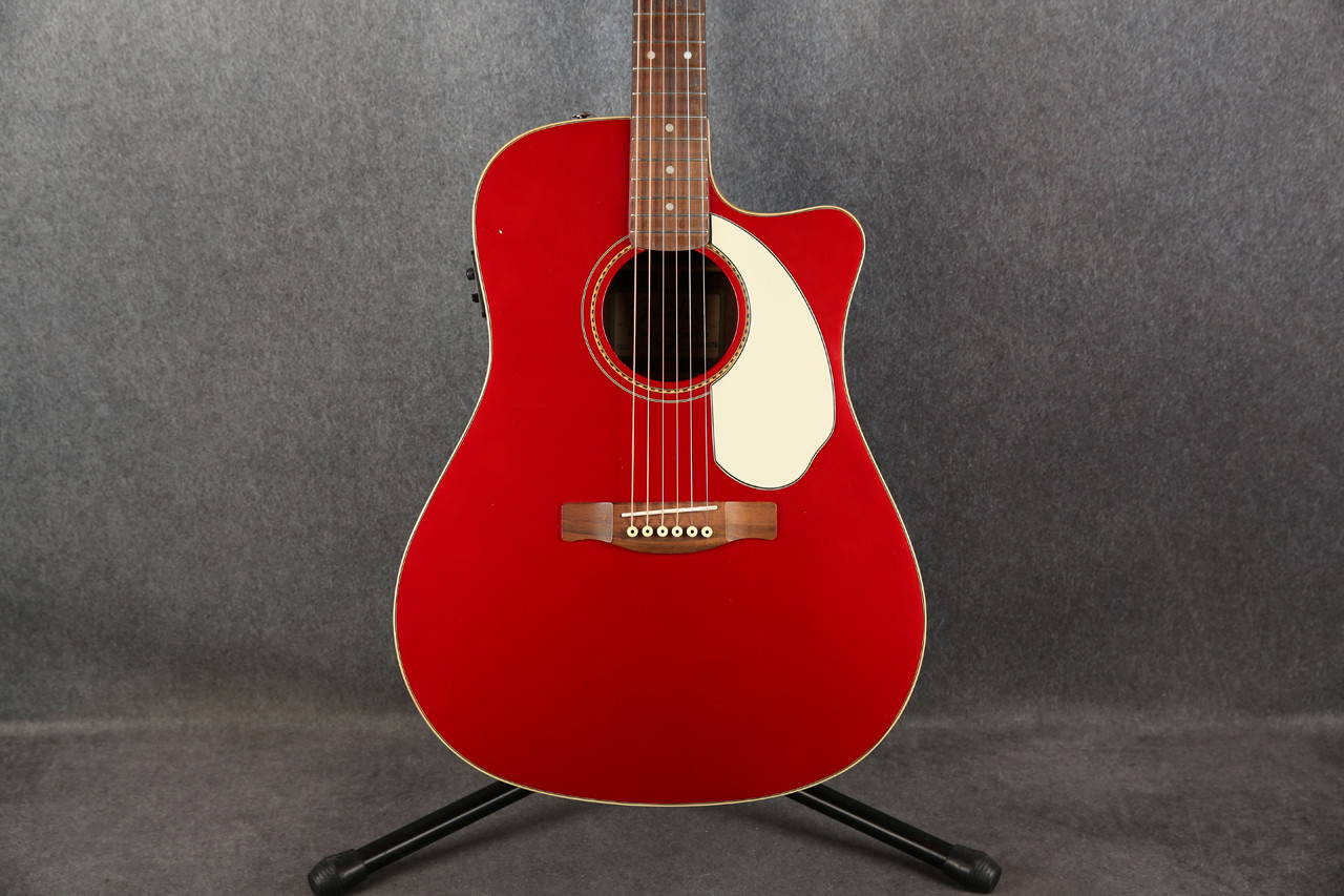 Fender Sonoran SCE Electro Acoustic Candy Apple Red 2nd Hand