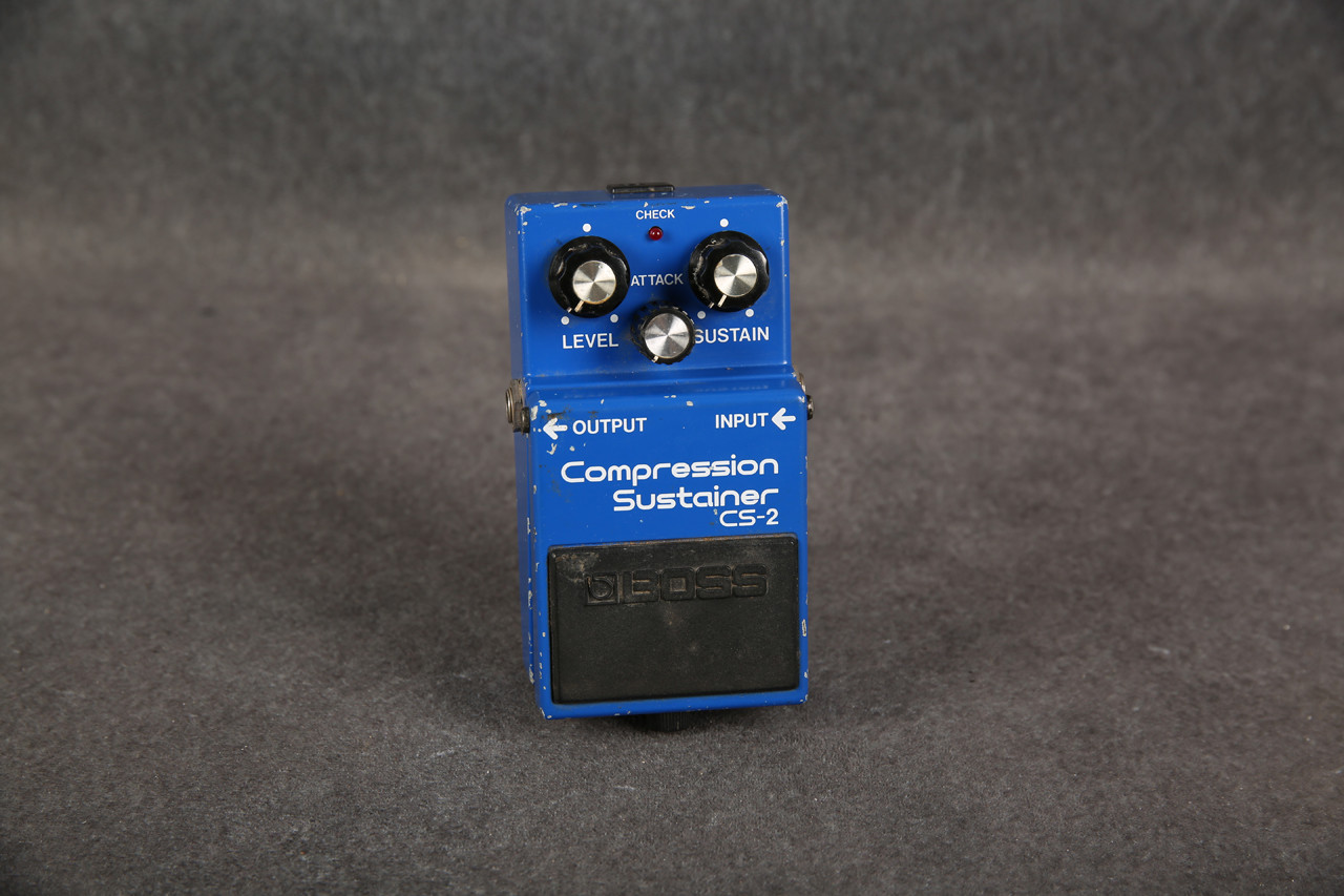 BOSS Compression Sustainer CS-2 【ジャンク】 Boss CS-2 Compressor Sustainer 2nd Hand | Rich Tone Music