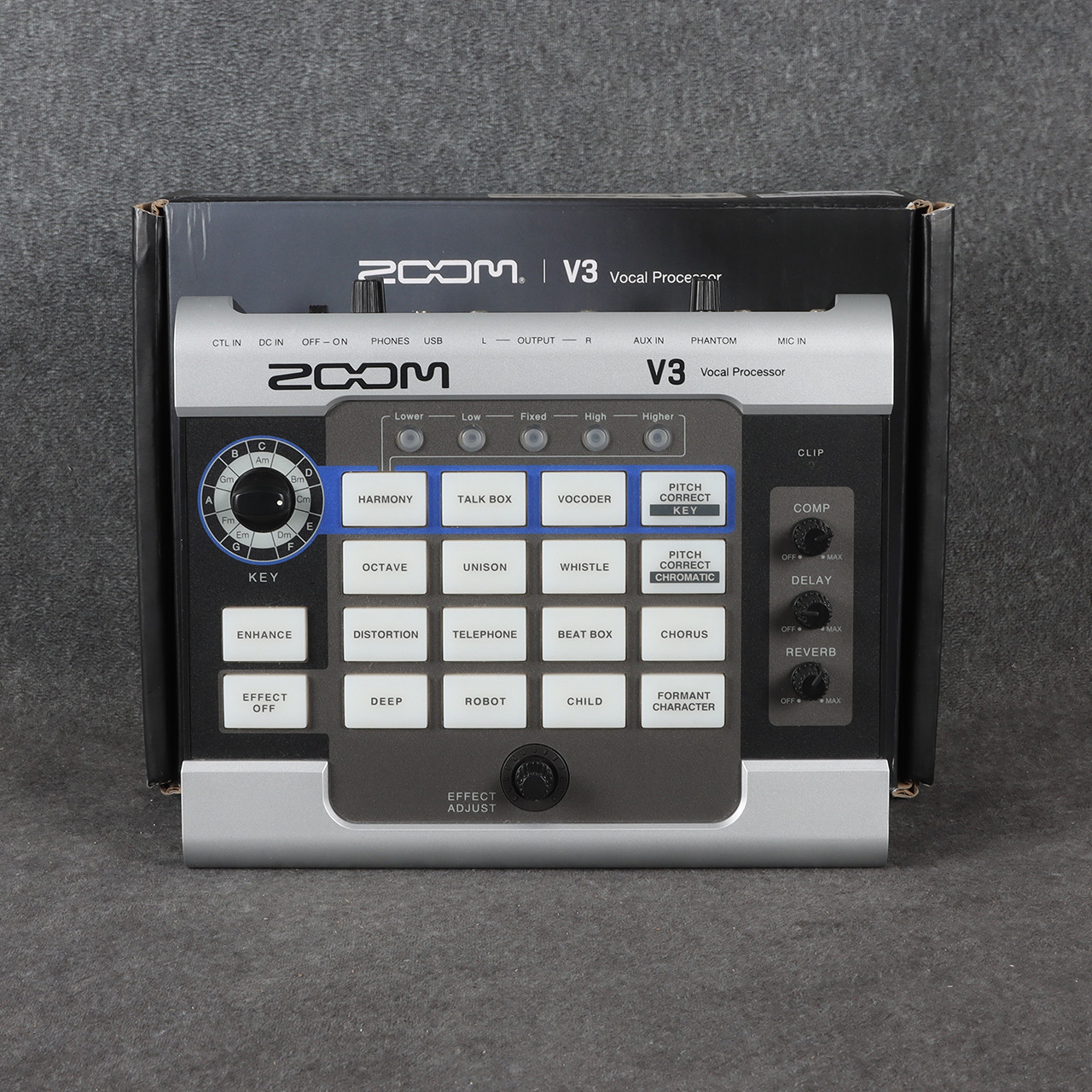 Zoom V3 Vocal Processor 2nd Hand | Rich Tone Music