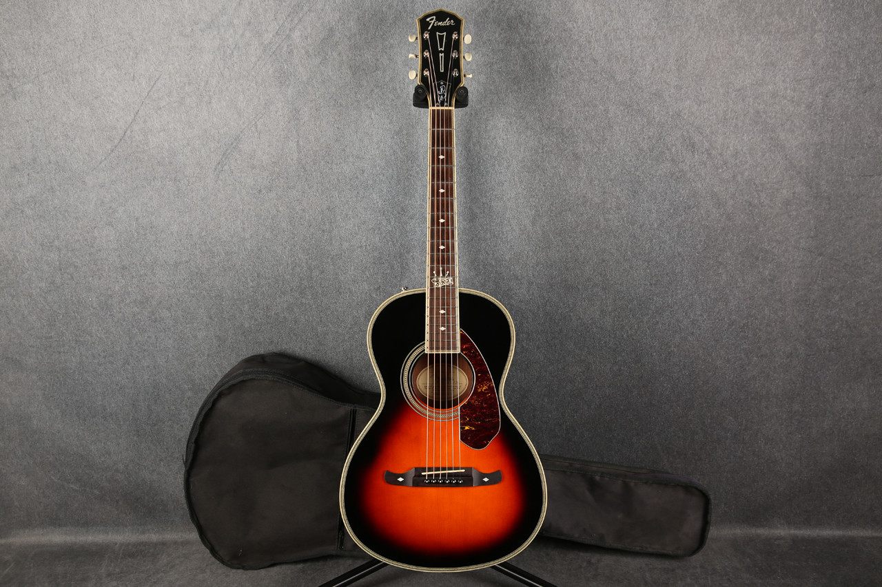Fender Ron Emory Loyalty Jr Parlor Acoustic Sunburst 2nd Hand