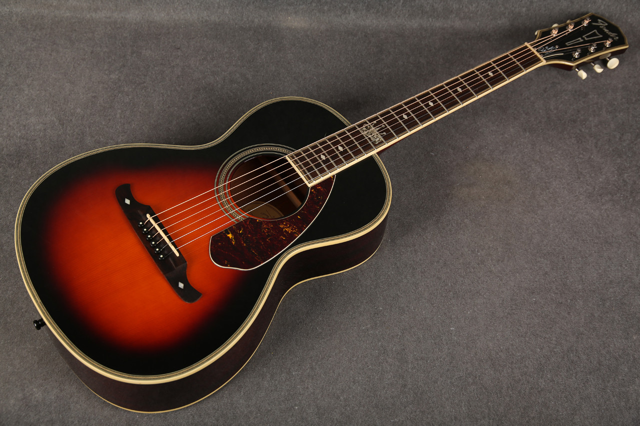 Fender Ron Emory Loyalty Jr Parlor Acoustic Sunburst 2nd Hand