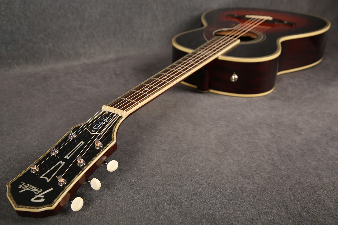 Fender Ron Emory Loyalty Jr Parlor Acoustic Sunburst 2nd Hand