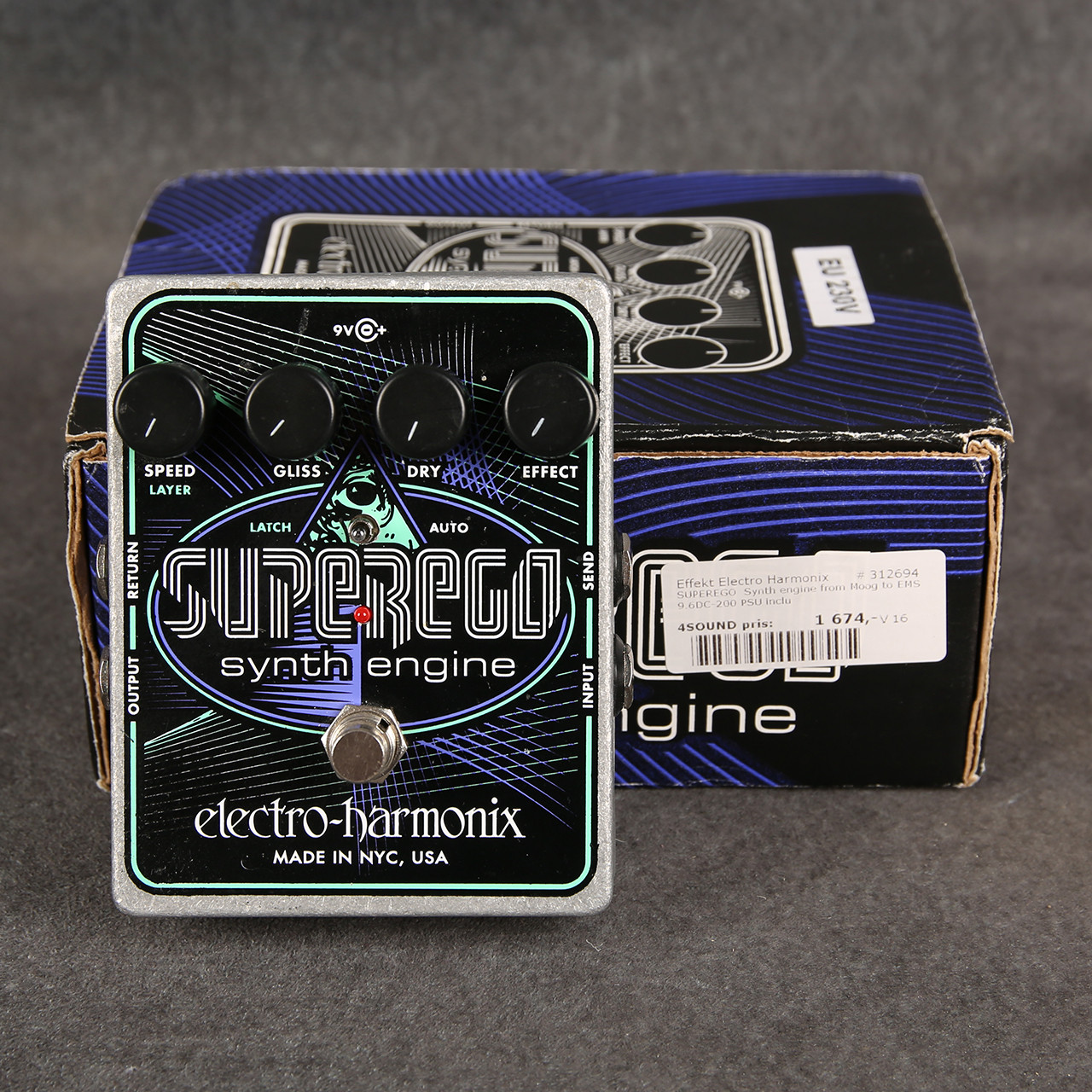 Electro Harmonix Superego Synth Engine 2nd Hand | Rich Tone Music