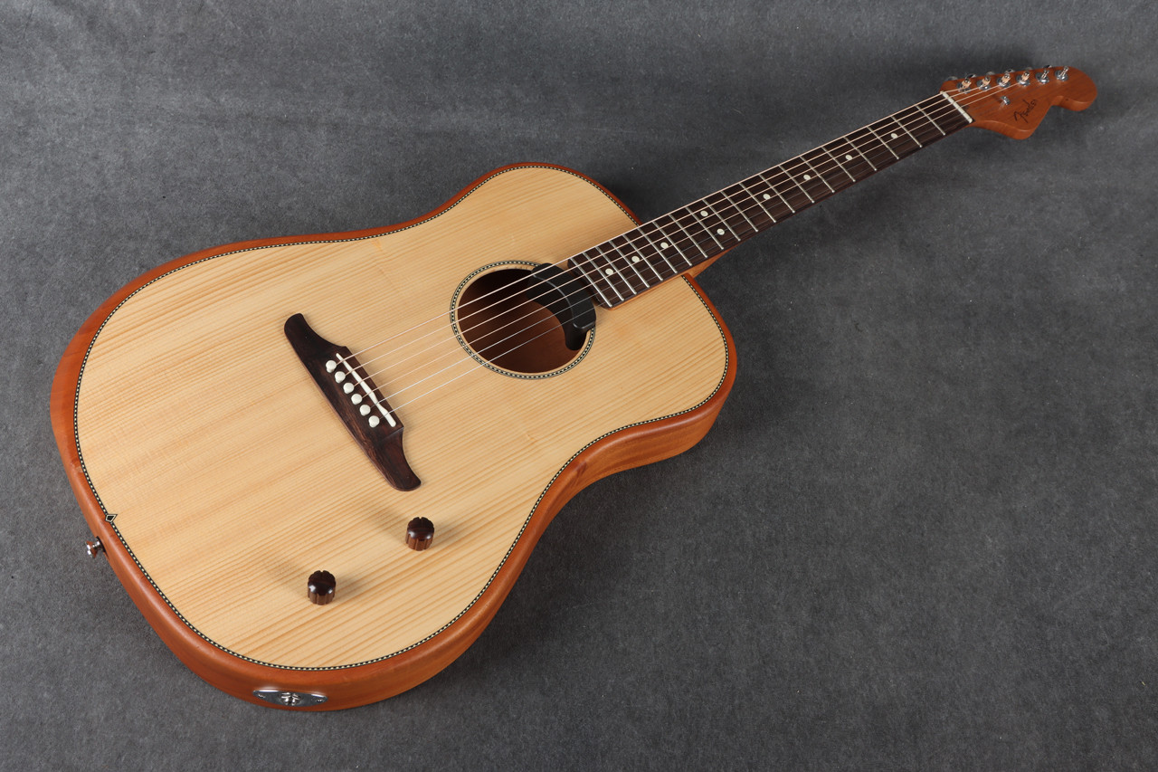 Fender Highway Series Dreadnought Electro Acoustic Guitar Natural