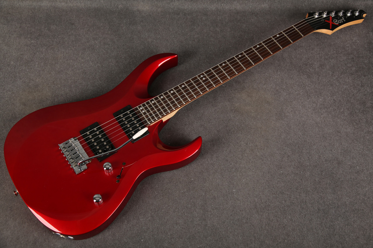 Cort X-2 Electric Guitar Metallic Red 2nd Hand | Rich Tone Music