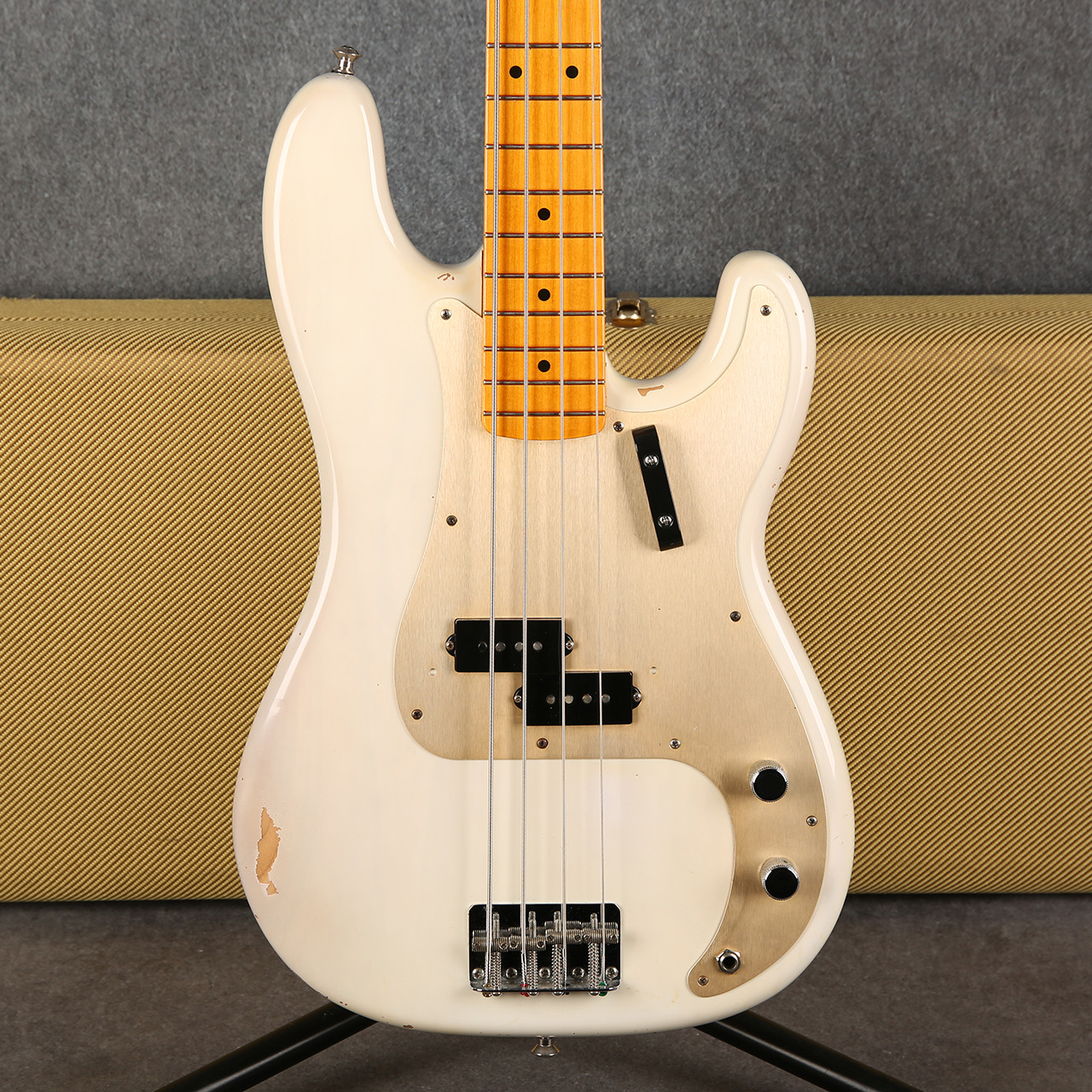 Fender American Vintage 57 Precision Bass White Blonde 2nd Hand