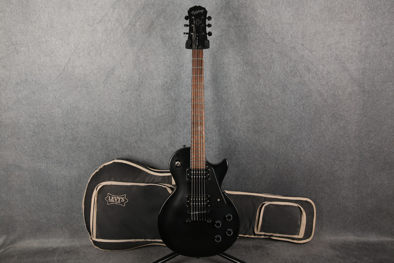 Epiphone Goth Les Paul Studio Pitch Black 2nd Hand | Rich Tone Music