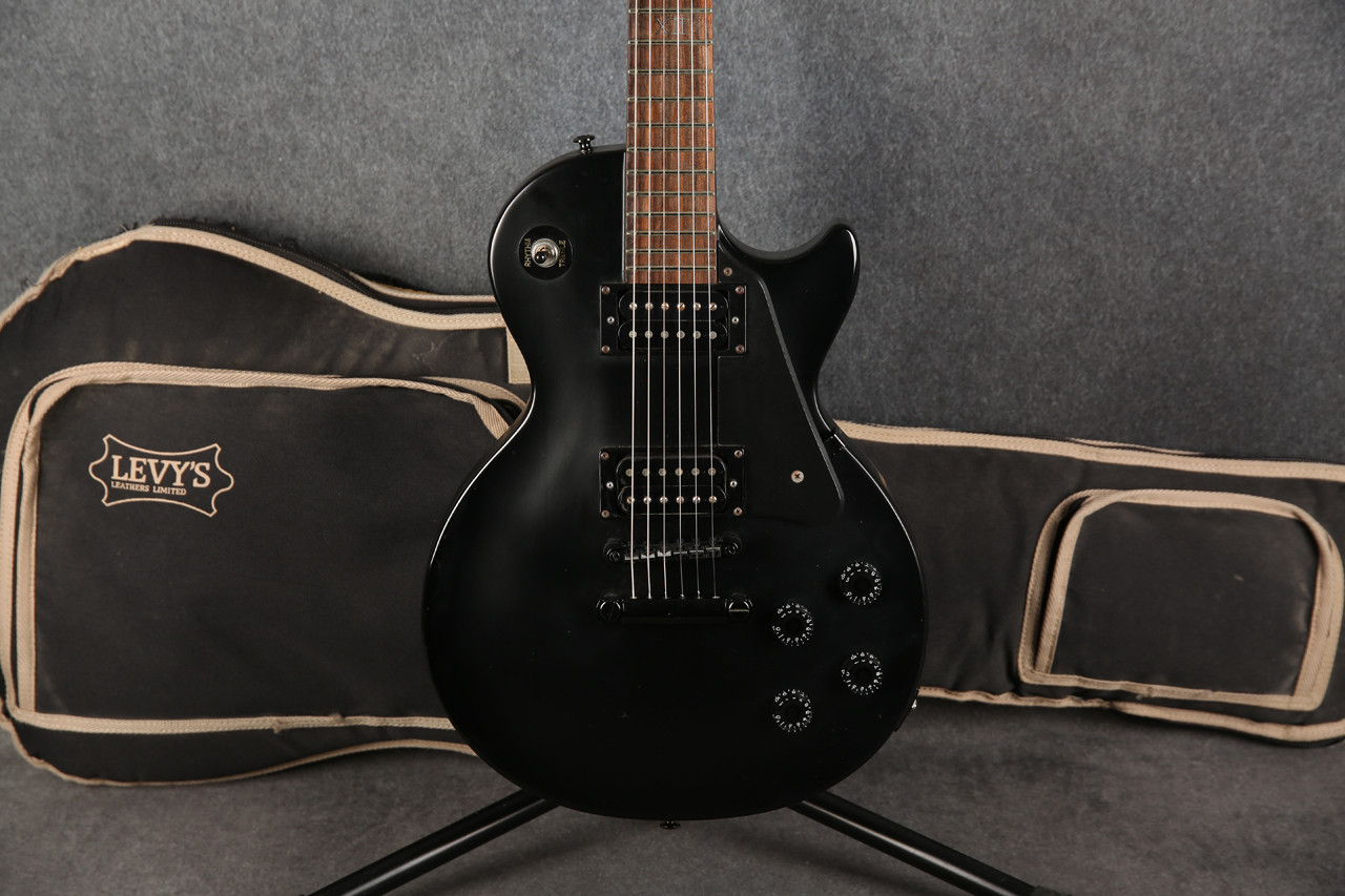 Epiphone Goth Les Paul Studio Pitch Black 2nd Hand | Rich Tone Music