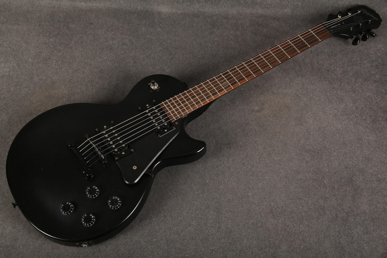 Epiphone Goth Les Paul Studio Pitch Black 2nd Hand | Rich Tone Music