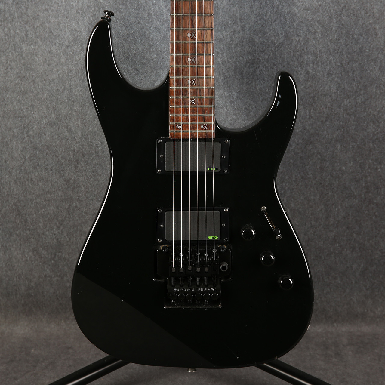 GrassRoots by ESP Kirk Hammett Signature Made in Japan Black 2nd