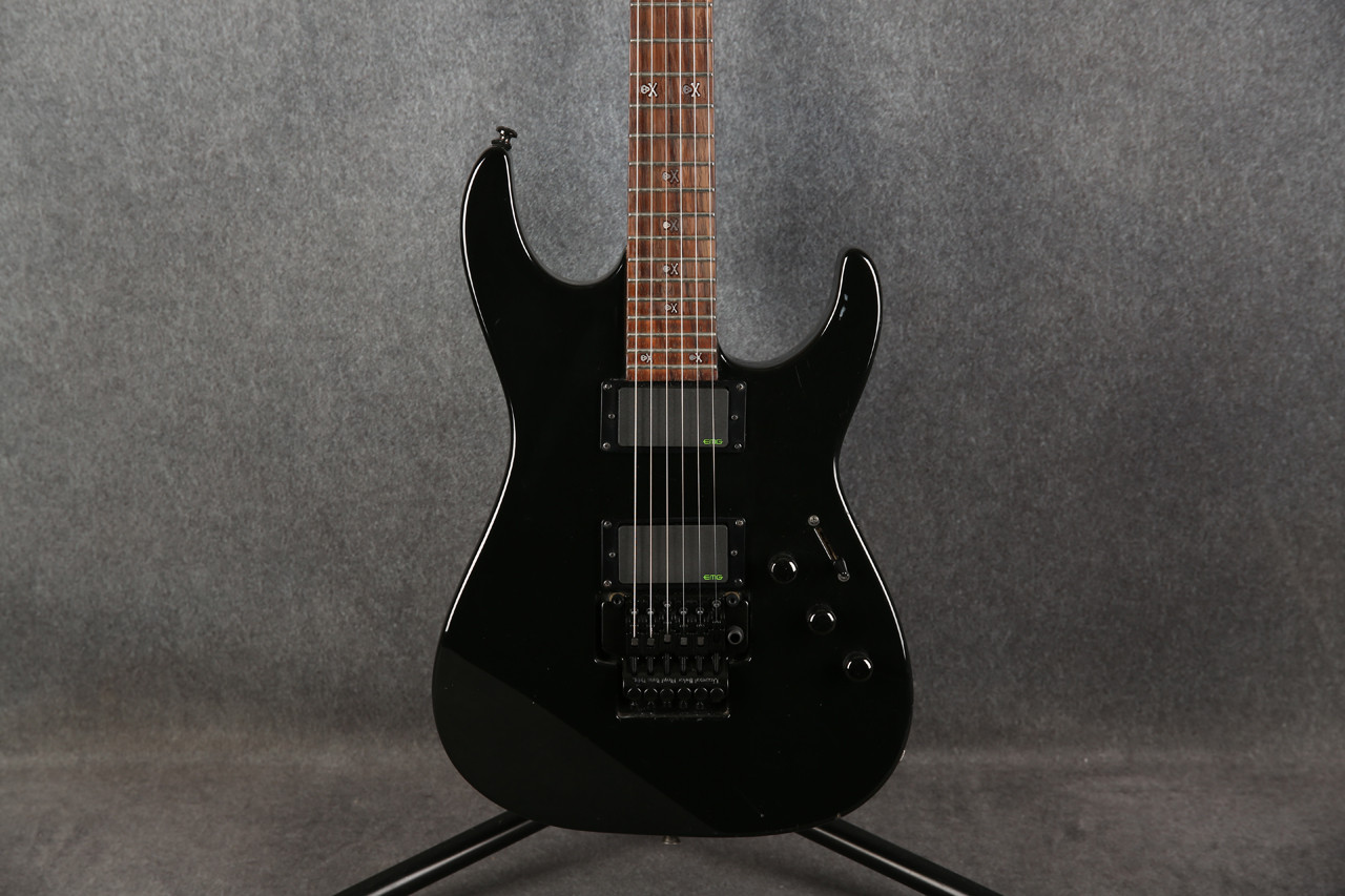 ESP GrassRoots Kirk Hammett 改造あり ジャンク GrassRoots by ESP Kirk Hammett Signature Made in Japan Black 2nd
