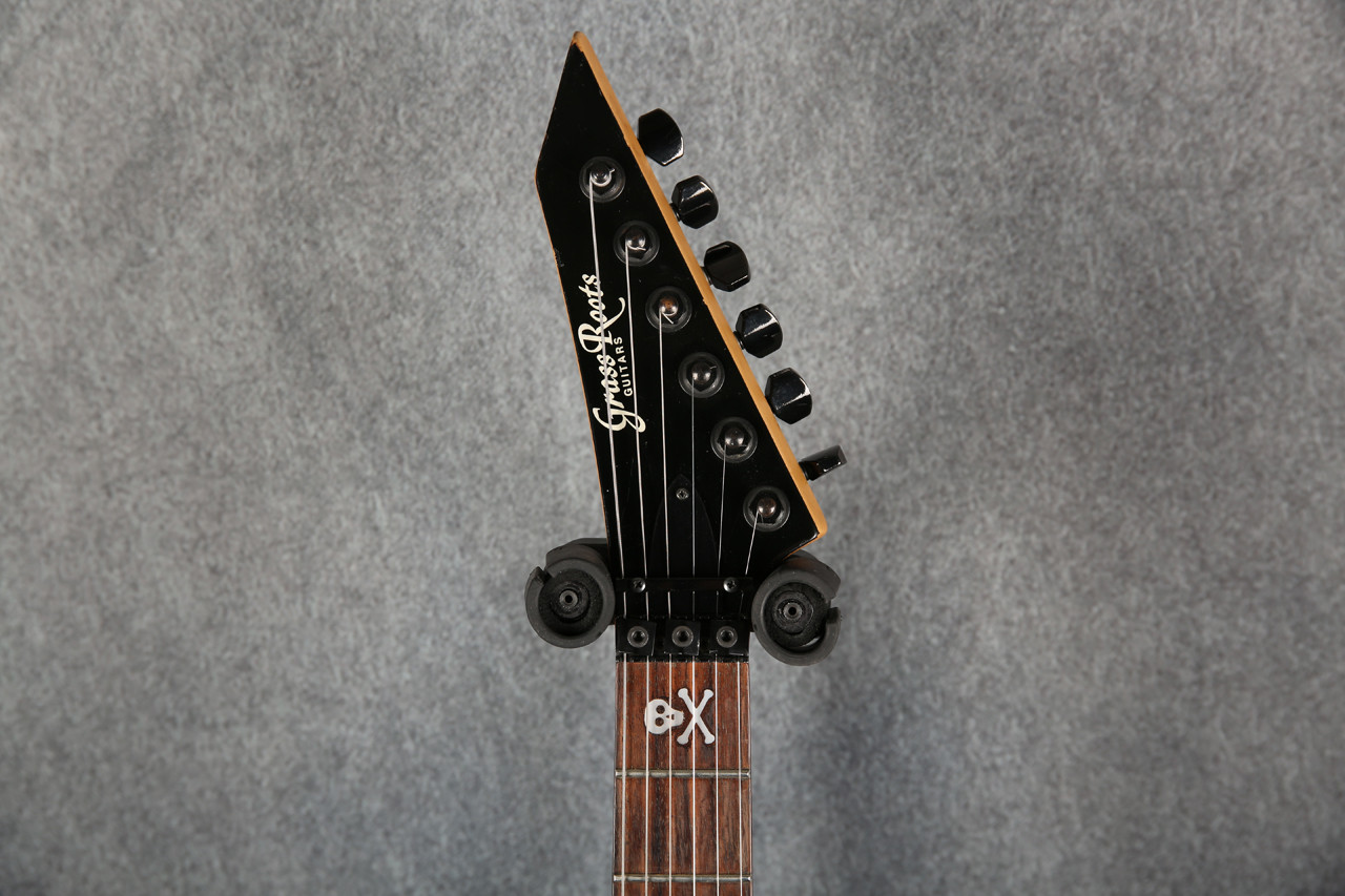 GrassRoots by ESP Kirk Hammett Signature Made in Japan Black 2nd