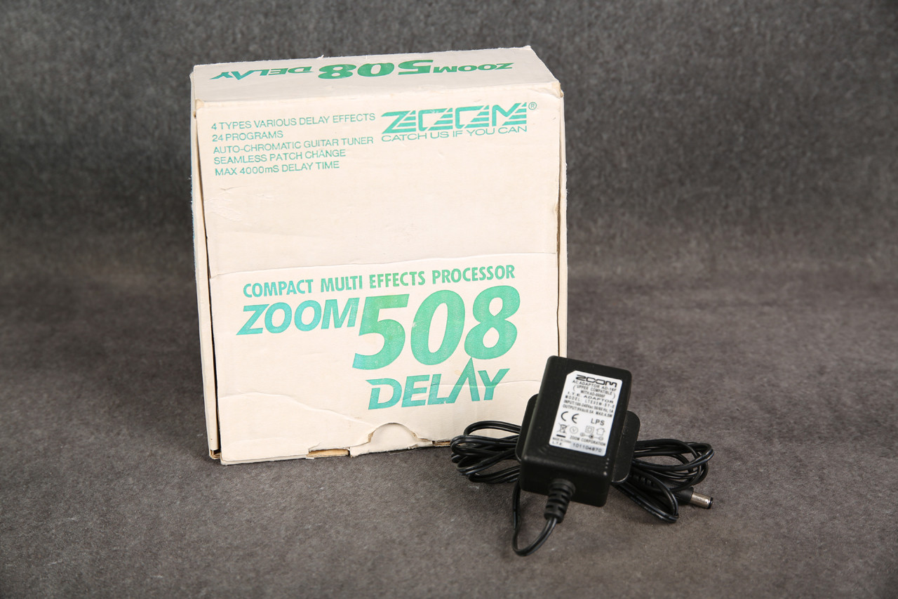 Zoom 508 Delay Pedal 2nd Hand | Rich Tone Music