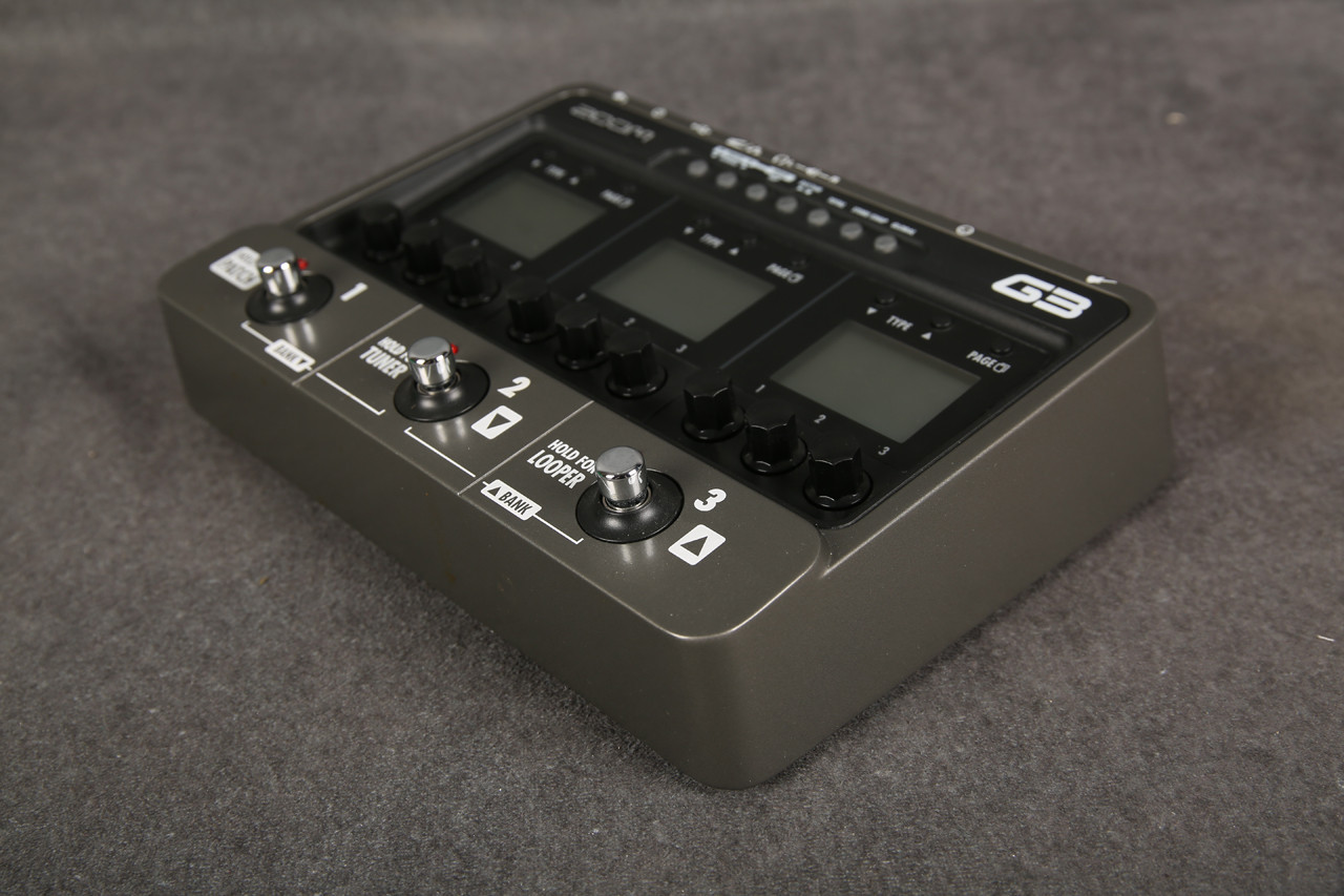 Zoom G3 Multi-Effects Processors 2nd Hand | Rich Tone Music
