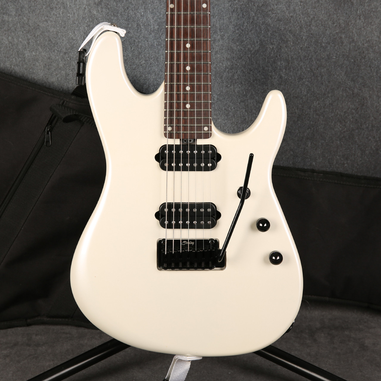 Sterling by Music Man Jason Richardson 7-String Pearl White 2nd